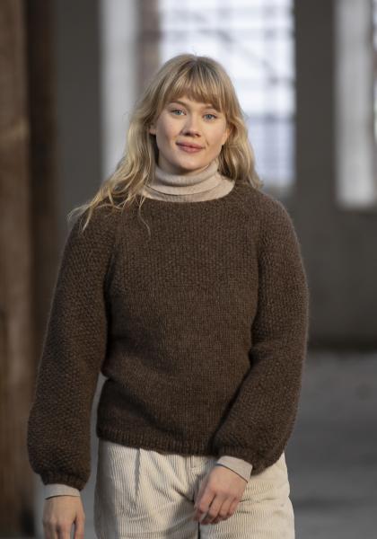 "Tabitta" Genser - Viking Design 2206-4 Kit - XS-XXXL - Viking Alpaca Bris