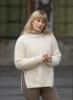 "Vilhelma" Genser - Viking Design 2206-3 Kit - XS-XXXL - Viking Alpaca Bris