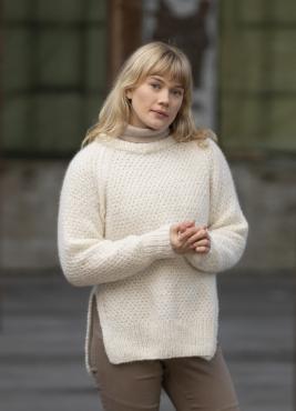 "Vilhelma" Genser - Viking Design 2206-3 Kit - XS-XXXL - Viking Alpaca Bris
