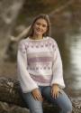 "Skogen" Genser - Viking Design 2138-8 Kit - XS-XXL - Viking Alpaca Bris