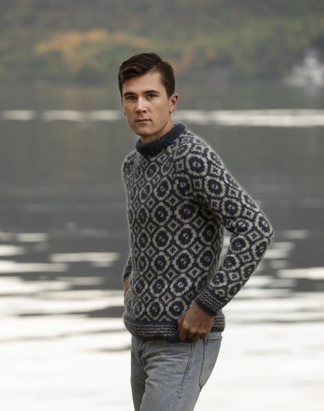 "Maximus" Genser - Viking Design 2138-4A Kit - XS-XXXL - Viking Alpaca Bris