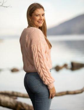"Salto" Genser - Viking Design 2138-3 Kit - XS-XL - Viking Alpaca Bris
