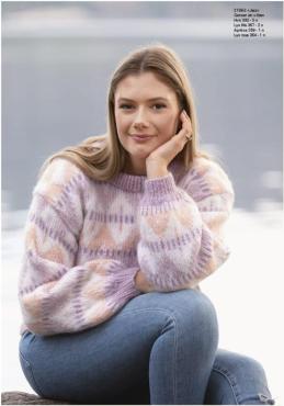 "Jazz" Genser - Viking Design 2138-2 Kit - XS-XXL - Viking Alpaca Bris