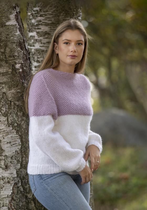 "Bmor" Tröja - Viking Design 2138-11 Kit - XS-XXL - Viking Alpaca Bris