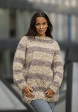 "Cara" Genser - Viking Design 2137-4 Kit - S-L - Viking Mohrino