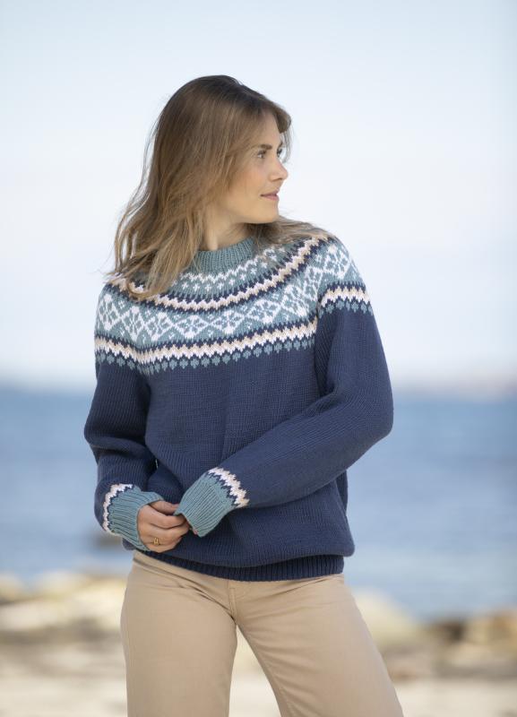 "Irsa" Tröja - Viking Design 2124-8 Kit - XS-XXXL - Viking Bamboo