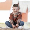 "Loke" Genser - Viking Design 2123-7 Kit - 2-12 År - Viking Bamboo
