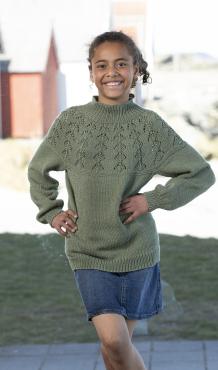 "Melin" Genser - Viking Design 2123-3 Kit - 2-12 År - Viking Bamboo