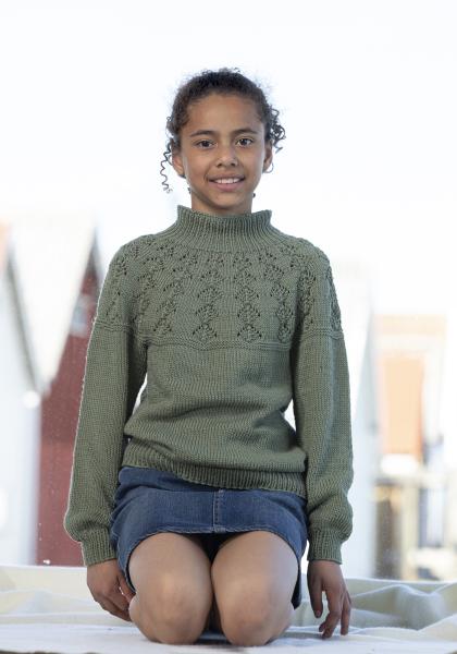 "Melin" Genser - Viking Design 2123-3 Kit - 2-12 År - Viking Bamboo