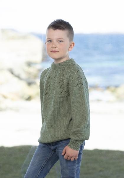 "Melin" Genser - Viking Design 2123-3 Kit - 2-12 År - Viking Bamboo