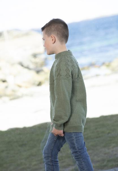 "Melin" Genser - Viking Design 2123-3 Kit - 2-12 År - Viking Bamboo