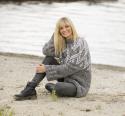 "Suna" Genser - Viking Design 2022-1 Kit - XS-XXL - Viking Alpaca Bris