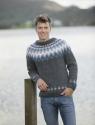 "Takk" Genser - Viking Design 2107-2 Kit - XS-XXXL - Viking Alpaca Bris