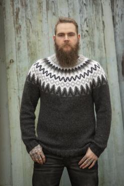 "Safe" Genser - Viking Design 2107-11 Kit - XS-XXXL - Viking Alpaca Bris