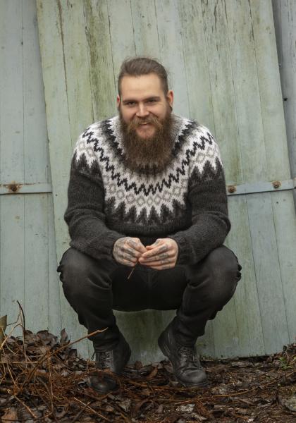 "Safe" Genser - Viking Design 2107-11 Kit - XS-XXXL - Viking Alpaca Bris