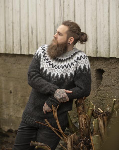 "Safe" Genser - Viking Design 2107-11 Kit - XS-XXXL - Viking Alpaca Bris
