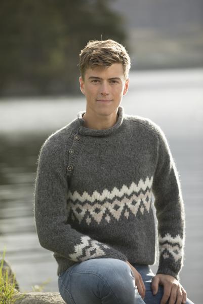 "Gi" Genser - Viking Design 2107-10 Kit - XS-XXL - Viking Alpaca Bris