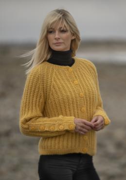 "Sørland" Kort jakke - Viking Design 2036-9 Kit - XS-XL - Viking Alpaca Bris