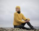 "Sørland" Kort jakke - Viking Design 2036-9 Kit - XS-XL - Viking Alpaca Bris