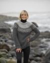 "Stråle" Genser - Viking Design 2036-8 Kit - XS-XXL - Viking Alpaca Bris