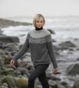 "Stråle" Genser - Viking Design 2036-8 Kit - XS-XXL - Viking Alpaca Bris