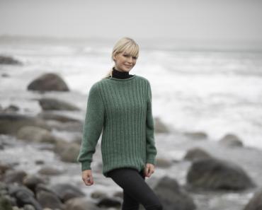 "Skjønn" Genser - Viking Design 2036-7 Kit - XS-XXL - Viking Alpaca Bris