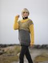 "Kos" Genser i dobbelt garn - Viking Design 2036-5 Kit - XS-XXL - Viking Alpaca Bris