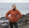 "Trygg" Genser - Viking Design 2036-1 Kit - XS-XXL - Viking Alpaca Bris