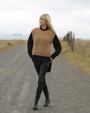 "Sammen" Vest - Viking Design 2035-9B Kit - XS-XXL - Viking Alpaca Bris