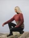 "Varme" Genser - Viking Design 2035-8 Kit - XS-XXL - Viking Alpaca Bris