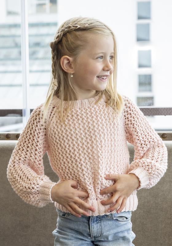 "Abby" Tröja - Viking Design 2518-13 Kit - 2-12 år - Viking Linus