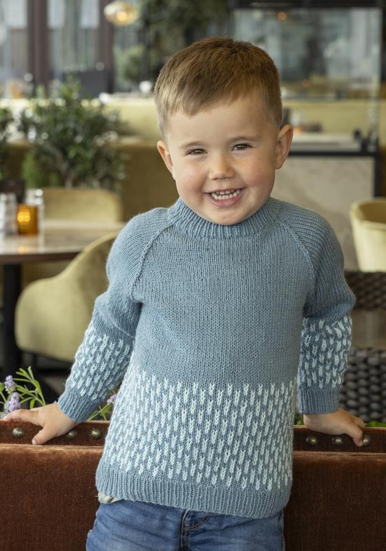 "Torden" Tröja - Viking Design 2518-11 Kit - 2-12 år - Viking Linus