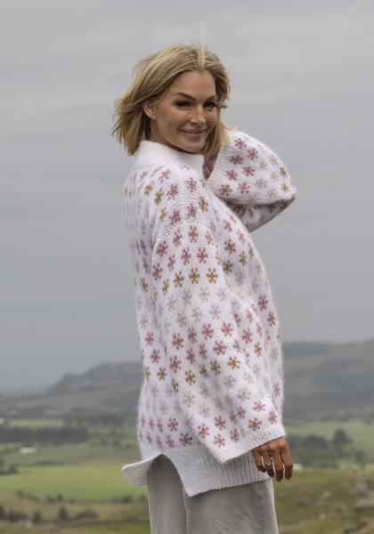 "Myrulla" Genser - Viking Design 2519-11 Kit - XS-XL - Viking Alpaca Bris
