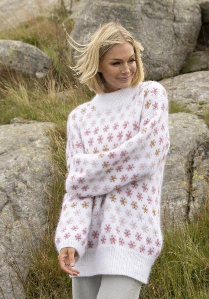 "Myrulla" Genser - Viking Design 2519-11 Kit - XS-XL - Viking Alpaca Bris