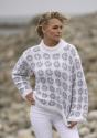 "Blome" Genser - Viking Design 2519-9 Kit - XS-XXL - Viking Alpaca Bris