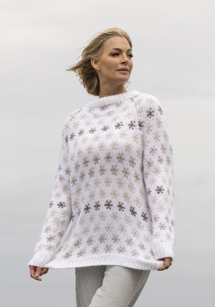 "Myring" Genser - Viking Design 2519-8 Kit - XS-XXL - Viking Alpaca Bris