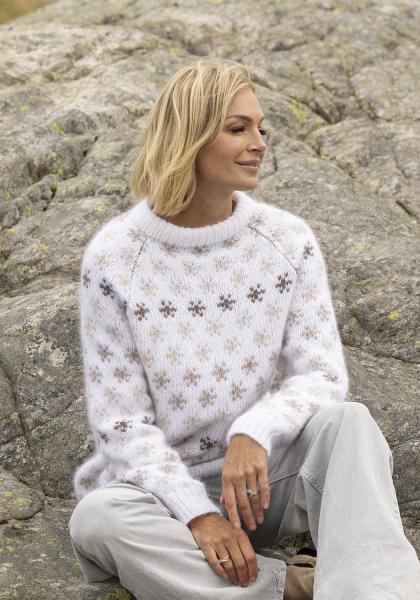 "Myring" Genser - Viking Design 2519-8 Kit - XS-XXL - Viking Alpaca Bris