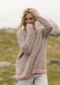 "Veslemøy" Genser - Viking Design 2519-7A Kit - XS-XL - Viking Alpaca Bris