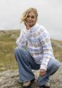 "Blomar" Genser - Viking Design 2519-6 Kit - XS-XXL - Viking Alpaca Bris