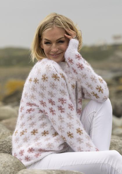 "Myrull" Genser - Viking Design 2519-4 Kit - XS-XXL - Viking Alpaca Bris