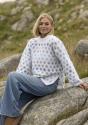 "Myra" Genser - Viking Design 2519-3 Kit - XS-XL - Viking Alpaca Bris