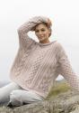 "Jærbu" Genser - Viking Design 2519-2B Kit - XS-XXL - Viking Alpaca Bris