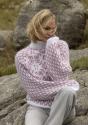 "Hulda" Genser - Viking Design 2519-1B Kit - XS-XXXL - Viking Alpaca Bris
