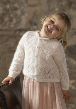 "Mille" Cardigan - Viking Design 2520-13 Kit - 2-12år - Viking Kid-Silk