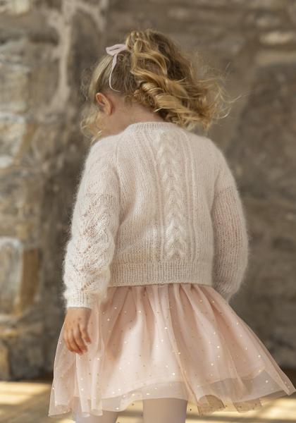 "Mille" Cardigan - Viking Design 2520-13 Kit - 2-12år - Viking Kid-Silk