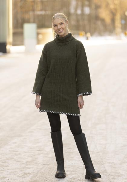 "Lisbet" Kjole - Viking Design 2406-5 Kit - XS-XXL - Viking Hobbygarn