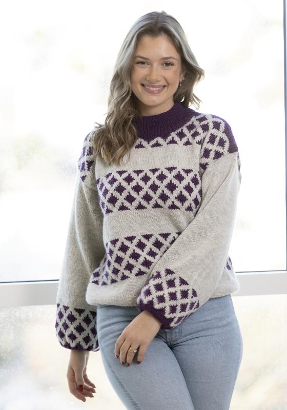 "Device" Tröja - Viking Design 2306-9 Kit - XS-XXL - Viking Alpaca Storm