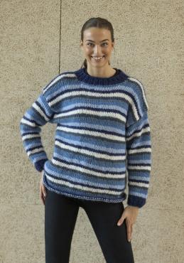 "Jaslin" genser - Viking Design 2340-11 Kit - XS-XL - Viking Alpaca Bris