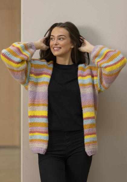 "Casey" cardigan - Viking Design 2340-10 Kit - XS-XL - Viking Alpaca Bris