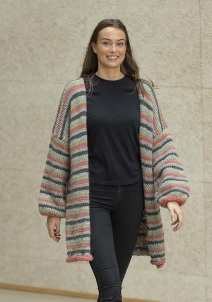 "Abbie" cardigan - Viking Design 2340-7 Kit - XS-XL - Viking Alpaca Bris